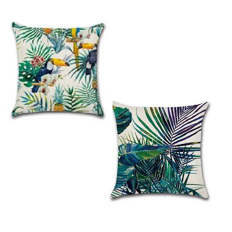 Cushion Covers - Parrot - 2 Piece