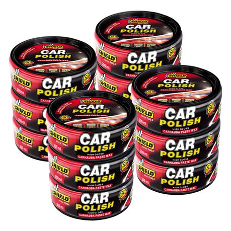 Shield Car Polish Paste -200ml - 12 Pack