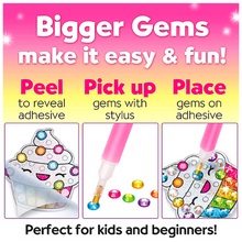 Load image into Gallery viewer, Sweet Treats - Diamond Dot Big Gem Kit - Stickers &amp; Suncatchers
