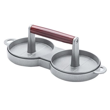 Double Burger Meat Press Mold Non-Stick