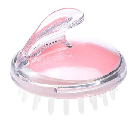 Hubbe Silicone Scalp Shampoo Massage Brush - Pink