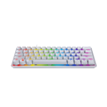 Load image into Gallery viewer, Razer Huntsman Mini - Mercury Edition  (Purple Switch) Gaming Keyboard
