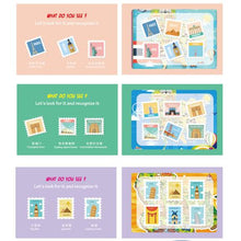 Load image into Gallery viewer, Reusable Magic Water Coloring Book - World Tour Series
