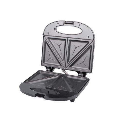 Stainless Steel Sandwich Maker Panini Press-Black