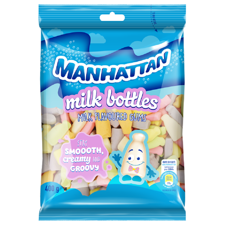 Manhattan Milk Bottles 12x400g