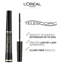 Load image into Gallery viewer, LOreal Telescopic Carbon Black Mascara - Extra Black
