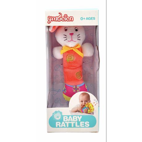 Baby Rattle - Pink