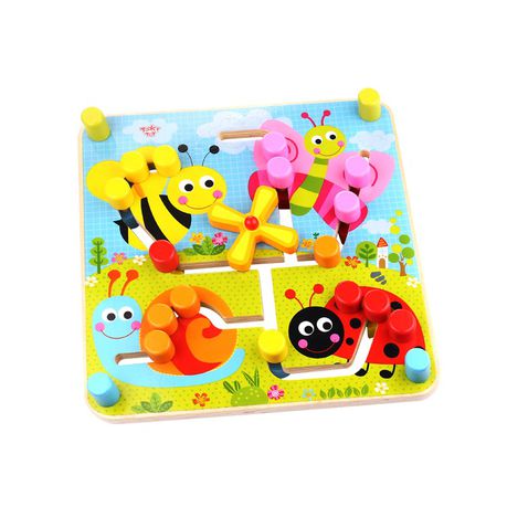 Nouvo Wooden Reversible Maze Buy Online in Zimbabwe thedailysale.shop