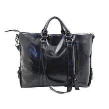 Load image into Gallery viewer, Blackcherry Briefcase Tote
