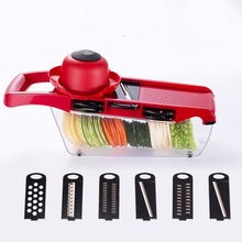 Load image into Gallery viewer, DH - Multi-purpose 6 Interchangeable Blades Vegetable Cutter with Peeler
