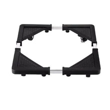 Load image into Gallery viewer, Adjustable Washing Machine Refrigerator Base Rack With Wheels - 2010
