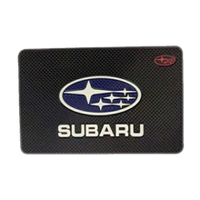 Load image into Gallery viewer, OQ Car Dashboard Silicone Mat with Car Logo - SUBARU
