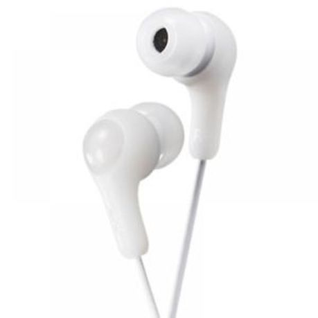 JVC Gumy Plus Earphones - White