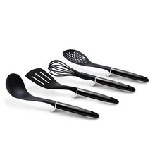 Load image into Gallery viewer, Berlinger Haus 7-Piece Non-Stick Kitchen Utensils Set with Stand - Carbon
