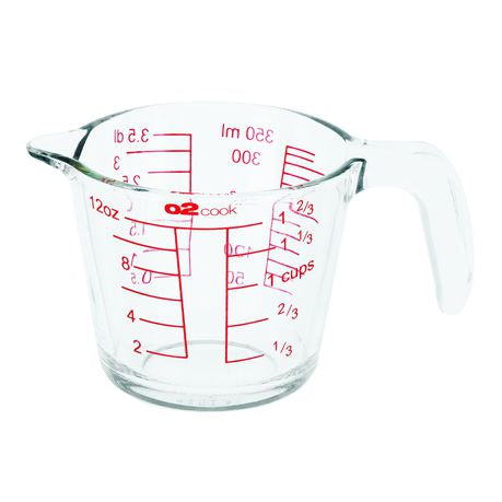 O2 Cook 350ml Measuring Cup Lime Glass Buy Online in Zimbabwe thedailysale.shop