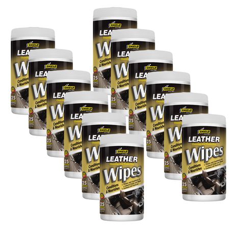 Shield Leather Care Wipes - Pack of 12