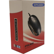 Load image into Gallery viewer, ZAtech 3D Optical Mouse - Black
