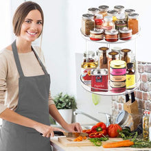 Load image into Gallery viewer, (JD-R001) Lazy Susan Round Turntable Organiser Storage Clear Acrylic
