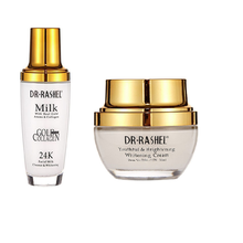 Load image into Gallery viewer, Dr Rashel 24K Facial Milk Cleanser (with Collagen) and Cream Set
