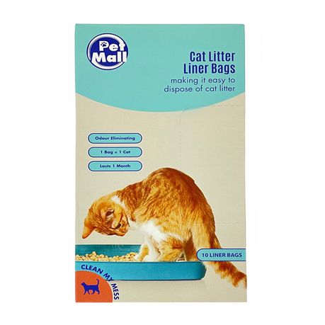 Cat Litter Liner Bags – Cat Bag Liner for Litter Box - Pack of 10 Buy Online in Zimbabwe thedailysale.shop