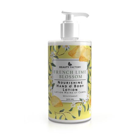 Beauty Factory Lux French Lime Blossom Hand & Body Lotion 300ml Buy Online in Zimbabwe thedailysale.shop