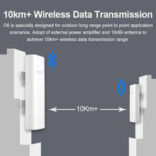 Load image into Gallery viewer, Tenda O6 5GHz 16dBi 11AC Gigabit Outdoor CPE
