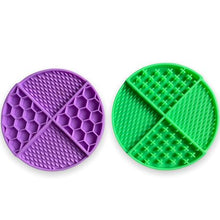 Load image into Gallery viewer, Lick Mat Double Set - Green &amp; Purple
