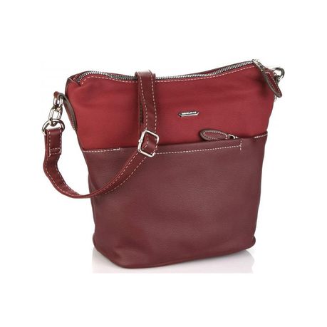 David Jones Shoulder Bag - Bordeaux Buy Online in Zimbabwe thedailysale.shop
