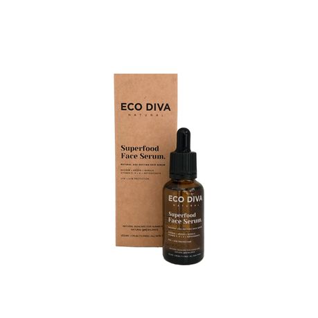 Eco Diva Superfood Face Serum - 30ml Buy Online in Zimbabwe thedailysale.shop