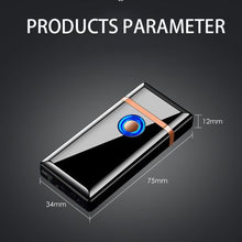 Load image into Gallery viewer, High-quality Windproof Both Gas and Electric USB Lighter in Gift Box
