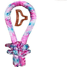 Load image into Gallery viewer, Tie dye velvet Heatless Curling Rod Headband , assorted colours
