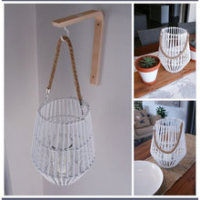 Load image into Gallery viewer, HouzeComfort Home Decorative Willow Candle Lantern with Glass
