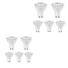 Load image into Gallery viewer, 10 Pack - Dimmable LED 7w Down lights GU10 Warm White
