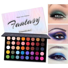 Load image into Gallery viewer, 40 Colors Eyeshadow Palette Matte Waterproof Long-Lasting Eye Shadow 01#
