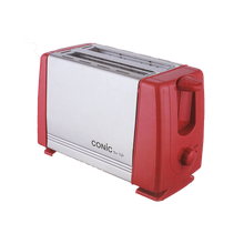 Load image into Gallery viewer, Conic 700W 6 Browning Level Retro  2 Slice Electric Toaster -Red
