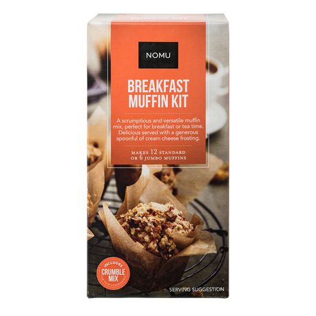 NOMU Breakfast Muffin Baking Kit 540g Buy Online in Zimbabwe thedailysale.shop
