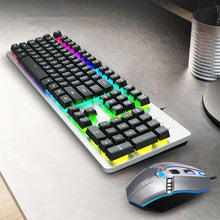 Load image into Gallery viewer, AOC KM410 Metal Series Backlight USB Wired Gaming Keyboard &amp; Mouse Combo
