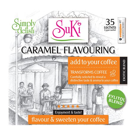 Simply Delish - SuKi - Caramel - Sweetener - Sachets - 2 Pack