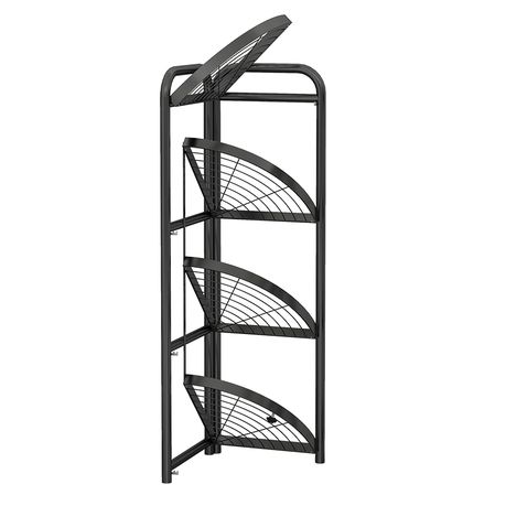 Windsor 4 Tier Corner Foldable Shelving Buy Online in Zimbabwe thedailysale.shop