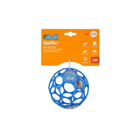 Bright Starts Oball Rattle Easy Grasp Ball Blue Buy Online in Zimbabwe thedailysale.shop