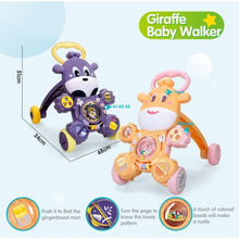 Load image into Gallery viewer, Time2Play - Giraffe Baby Walker Purple
