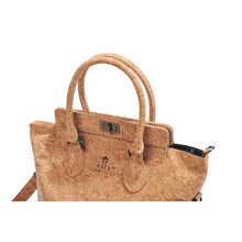 Load image into Gallery viewer, LinaLucca - Women's Cork Handbag - Eco-friendly Vegan Bag
