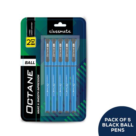 Classmate Octane Ball Pens Black Buy Online in Zimbabwe thedailysale.shop