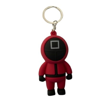 Squid Game Keyring- Square 3D Buy Online in Zimbabwe thedailysale.shop