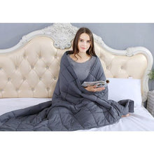 Load image into Gallery viewer, GreenLeaf 7 Layer Weighted Blanket 7KG, 150cm X 200cm - Grey
