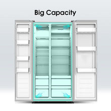 Load image into Gallery viewer, Hisense 516L Frost Free Side by Side Fridge-Inox
