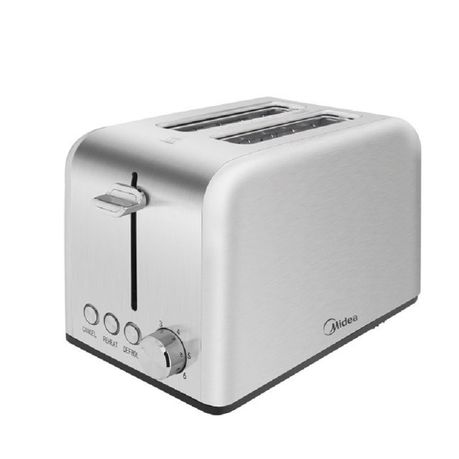Midea 2 Slice Toaster - Stainless Steel