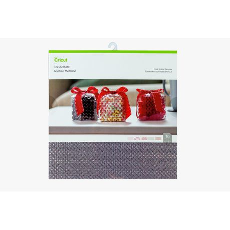 Cricut Foil Acetate 30x30cm 16-sheets (Love Notes) Buy Online in Zimbabwe thedailysale.shop