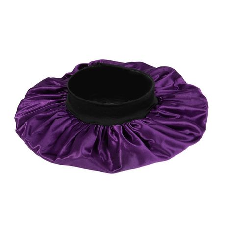 Sleep Bonnet Cap - Wide Band - Extra Large Size Hair Bonnet - Purple Buy Online in Zimbabwe thedailysale.shop