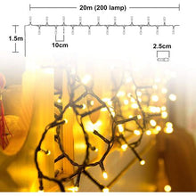 Load image into Gallery viewer, Litehouse USB 200LED Fairy Lights Warm White - 20m
